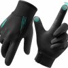 GINTRON Gintron Winter Gloves For Men Women, Waterproof & Windproof Fleece Lining Warm Gloves For Cold Weather Non-Slip, Touchscreen Winter Running Gloves Thermal Gloves For Driving Cycling Hiking Best