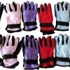 Yacht & Smith Yacht & Smith Value Pack Of Uni Warm Winter Fleece Gloves, Many Colors, Mens, Womens And Kids New