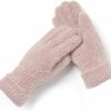 NEWFINE Newfine Women Warm Winter Gloves For Cold Weather - Knit, Fleece Liners, And Touchscreen Typing Furry Wool Clearance