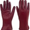 Zjjseloru Womens Clod Weather Gloves Lambskin Leather Cashmere Or Wool Lined Online