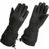 Hugger Glove Company Hugger Women'S Water Resistant Leather Lined Gauntlet Driving, Motorcycle Gloves New