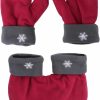 Abaodam Abaodam 3Pcs Couple Gloves Fleece Winter Thicken Warm Glove Romantic Couples Mittens Gloves Christmas Gift Hot