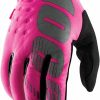 100% 100% Brisker Women'S Cold Weather Motocross & Mountain Bike Gloves - Warm Winter Mtb & Mx Powersport Racing Protective Gear Hot