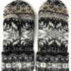 Freyja Canada Warm Women Knit Mittens 100% Icelandic Wool Fleece Lined By Freyja Canada Clearance