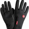 Qiddas Waterproof Windproof Gloves Touch Screen For Men Women Acrylic Thermal Warm Touch Screen Winter Gloves For Hiking Driving Running Cycling New