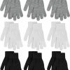 Cooraby Cooraby 9 Pairs Winter Magic Gloves Adult Full Fingers Gloves Warm Stretchy Gloves For Men, Women Or Teens Hot