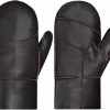 Harssidanzar Harssidanzar Women Mittens,Winter Warm Genuine Leather Sheepskin Shearling Fur Lined Mittens Gloves Kl031Us New