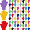 Mototo Mototo 72 Pairs Kid'S Winter Warm Magic Gloves Bulk Colorful Children Stretchy Full Finger Knitted Gloves Boys Girls Student Mittens Gloves, 12 Colors Hot