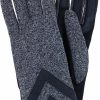 isotoner Isotoner Smartdri Smartouch 3 Button Length Spandex Chevron Gloves - A30660 (Black Heather, S/M) Wholesale