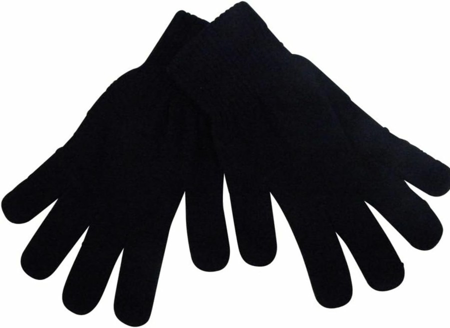 Motique Accessories Motique Accessories Set Of 12 Warm Knit Gloves Uni Lots Of Styles Wholesale