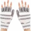 Saniripple Saniripple Fingerless Winter Gloves For Women & Men Warm Thermal Convertible Knit Mittens For Cold Weather New