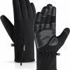 Artelaris Winter Gloves For Men Women, Winter Warm Gloves, Touch Screen Anti-Slip Gloves, Dual Waterproof Black Gloves For Outdoor Skiing Snowmobile Sports Work Driving Cycling Wholesale