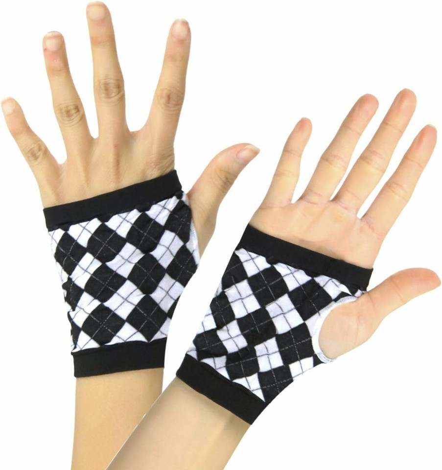 ToBeInStyle Tobeinstyle Women'S Harlequin Design Gloves Hot