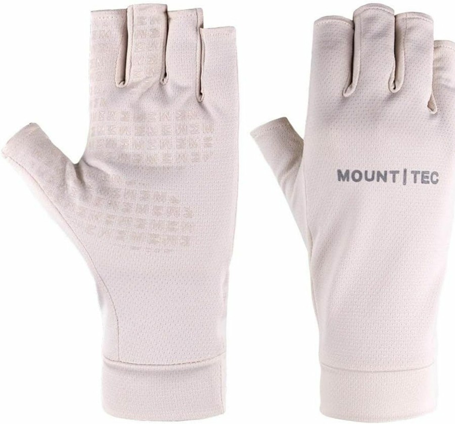 MOUNT TEC Uni Uv Protective Fingerless Gloves Upf 50+ Summer Sun Glove For Outdoor Fishing Cycling Hiking Driving Kayaking New