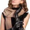 YISEVEN Yiseven Women'S Long Leather Gloves Opera Length Best