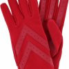 isotoner Isotoner Women'S Unlined Touchscreen Driving Gloves, Small/Medium, Chili Red Best