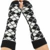 Olbye Olbye Winter Gloves Women'S Long Gloves Fingerless Knit Mittens Elbow Length Cold Weather Arm Warmers New