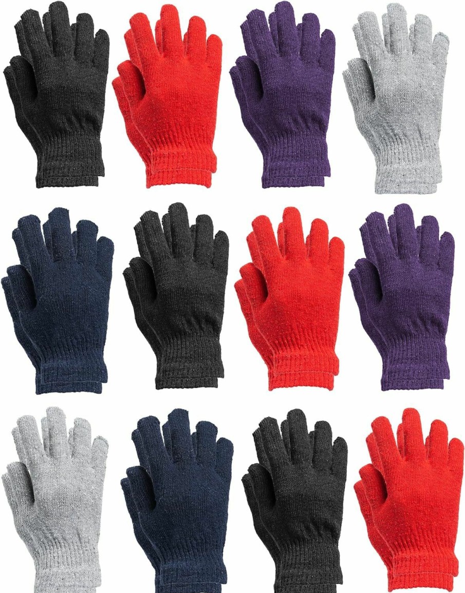 Yacht & Smith Yacht & Smith Winter Beanies & Gloves For Men & Women, Warm Thermal Cold Resistant Bulk Packs Hot