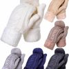 Suhine Suhine 6 Pair Women Winter Gloves Wool Mittens Warm Lining Cozy Knit Thick Gloves Warm Gloves For Cold Weather Hot