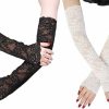 Ivank Lace Sleeves Misa Amane Cosplay Lace Arm Sleeves Cold Weather Arm Warmers Lace Gloves Fingerless Best